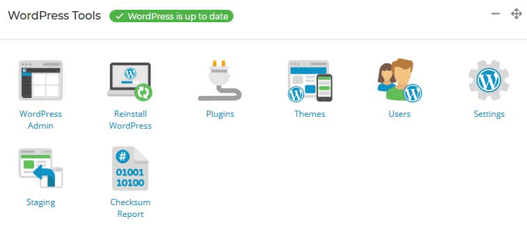 Wordpress Control Panel - GMB Hosting
